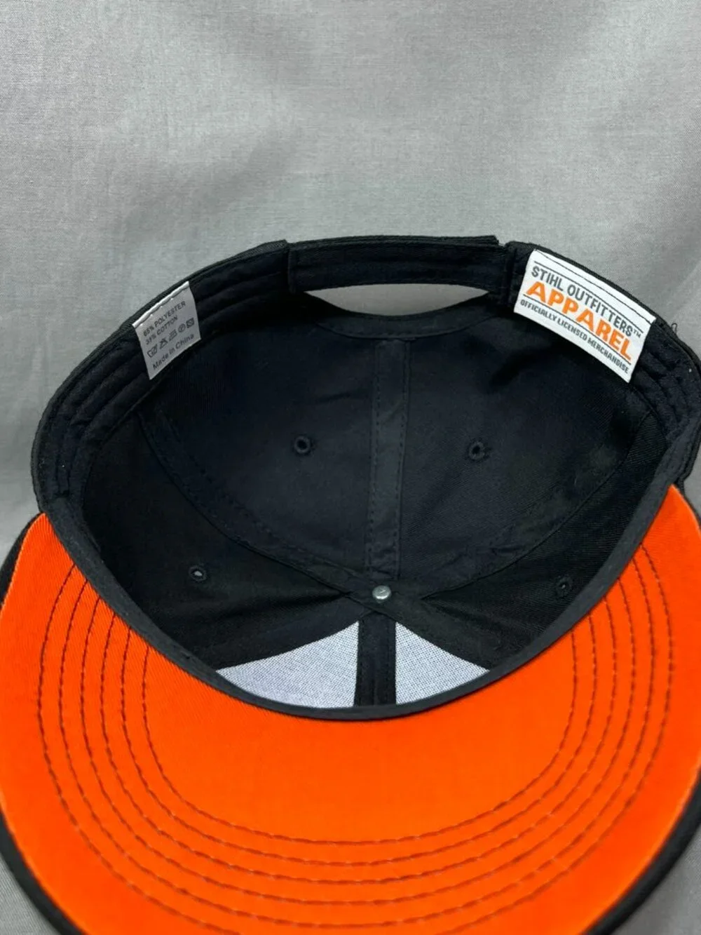 Team Stihl Outfitters Strapback Hat Black Chainsaw Equipment Adjustable Mens Cap